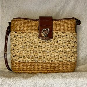 Brighton Sadie Straw Wicker Purse 👜